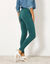Legging taille haute spécial froid, molleton gratté (vert sapin)