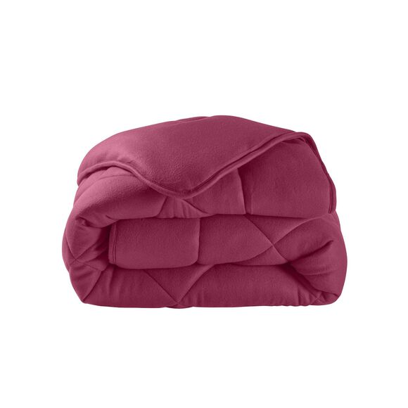 Couette polaire 200 g/m² (prune)