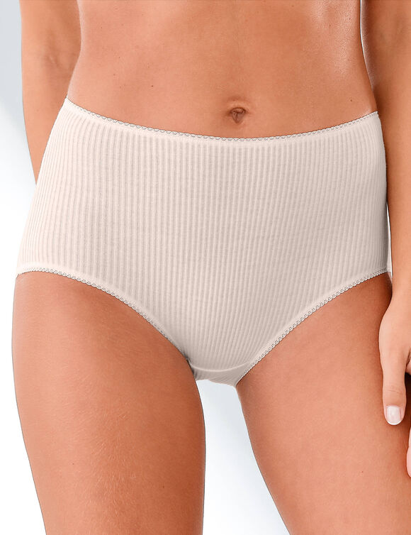 Culotte maxi côtes plates - lot de 6 (poudre)