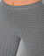 Legging bootcut imprimé, taille élastiquée (noir / blanc)