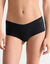 Shorty invisible Zero microfibre sans coutures  (noir)