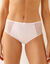 Culotte maxi coton dentelle unie Coria - lot de 2 (poudre)