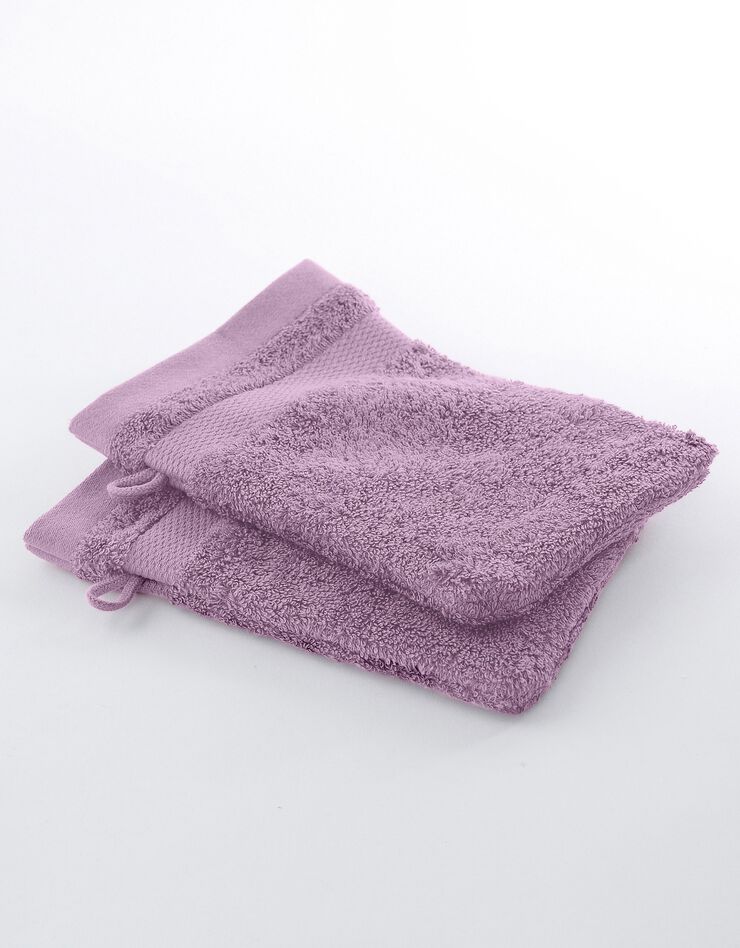 Éponge unie coton modal 500 g/m² (figue)