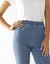 Jean sculptant, ceinture ventre plat (bleached)