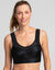 Soutien-gorge grand maintien bonnets souples Cotton Simplex - sans armatures (noir)
