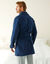 Veste d'intérieur maille polaire (marine)