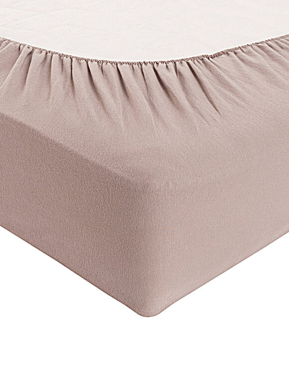 Prot&egrave;ge-matelas imperm&eacute;able Tencel&reg; (taupe)