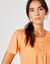 T-shirt macramé manches courtes (mangue)
