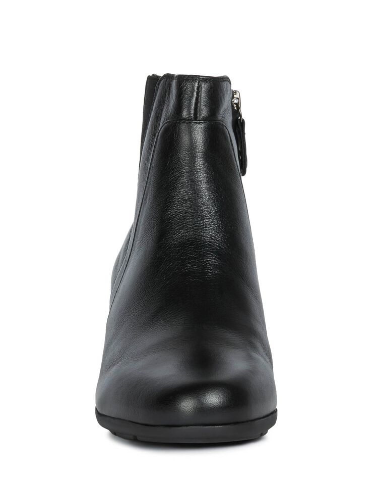 Boots cuir D New Annya Mid (noir)