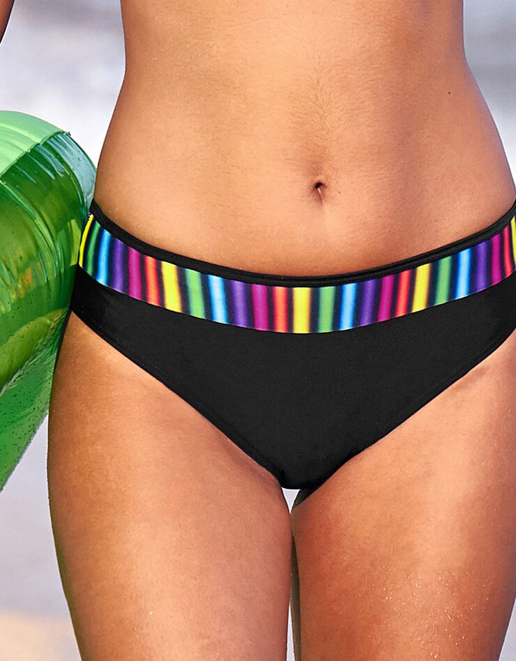 Culotte midi de bain Arc-en-ciel (multicolore)