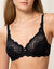 Soutien-gorge emboîtant dentelle "Amourette"- avec armatures (noir)