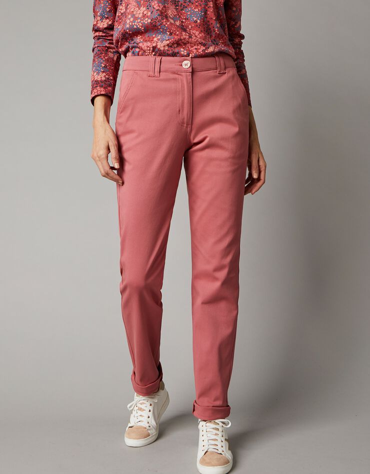 Pantalon chino stretch (terracotta) Pantalon chino stretch (terracotta)