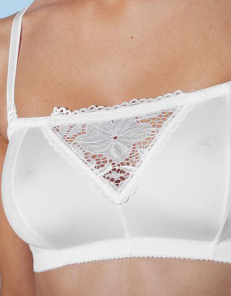 Soutien-gorge bretelles amovibles - sans armatures (blanc) Soutien-gorge bretelles amovibles - sans armatures (blanc)