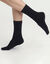 Chaussettes mi-hautes femme thermo polaires Dim - lot de 2 (noir)