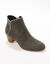 Boots cuir liseré doré (gris)