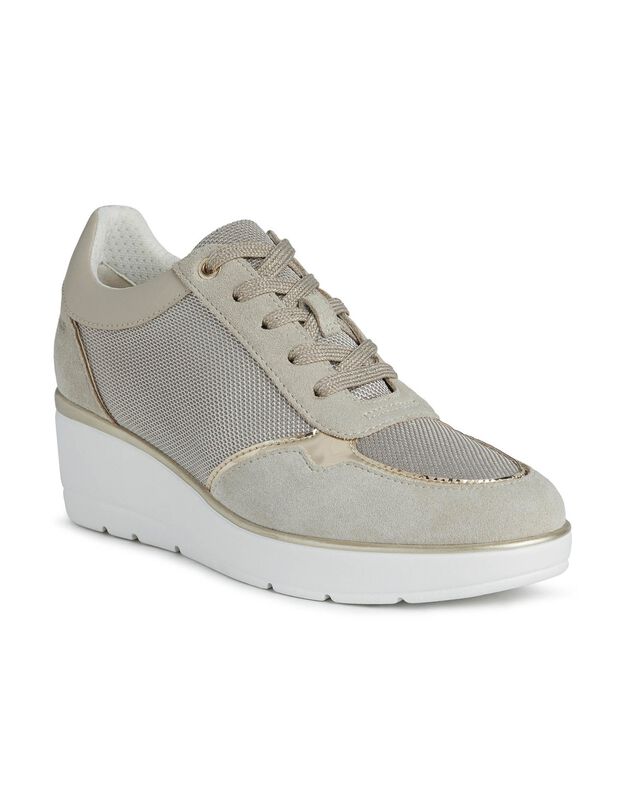 Baskets compensées Ilde beige (beige)