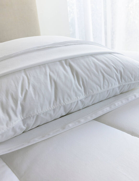 Taie pour oreiller sp&eacute;cial cervicales (blanc)