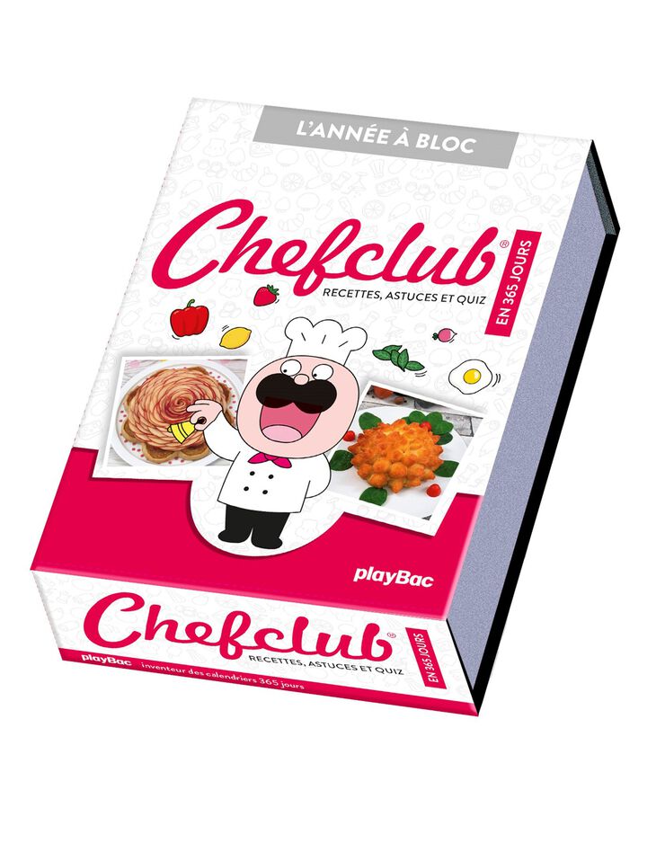 Calendrier chevalet Chef club (unique) Calendrier chevalet Chef club (unique)