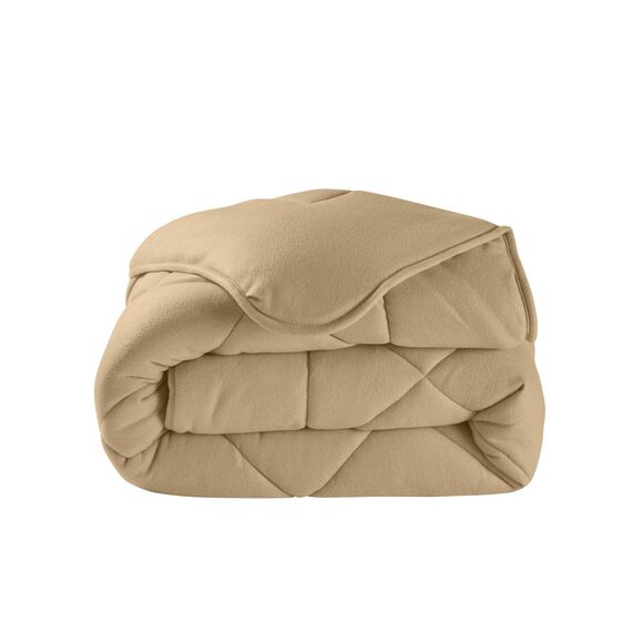 Couette polaire 350 g/m² (noisette)