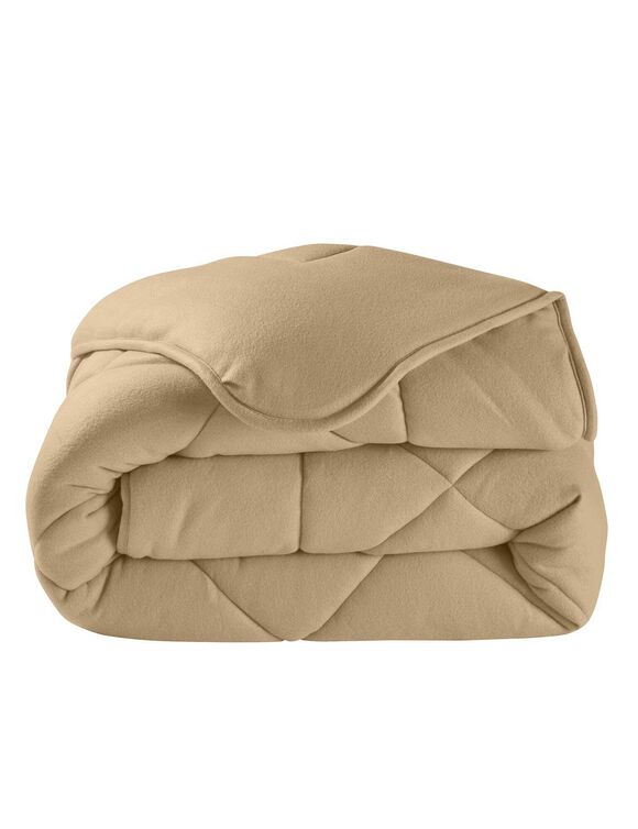 Couette polaire 350 g/m² (noisette)
