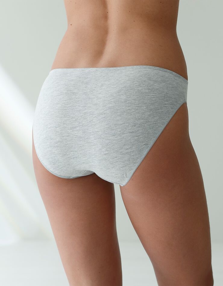 Slip coton imprimé "bicyclette" - lot de 4 (marine / rose) Slip coton imprimé "bicyclette" - lot de 4 (marine / rose)