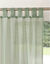Panneau voile uni finition pattes (vert)
