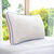 Oreiller &eacute;t&eacute;/hiver confort ferme modulable (blanc)