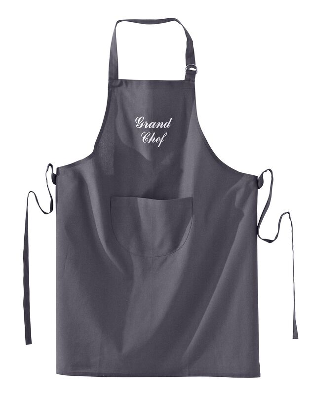 Tablier enfant personnalisable (gris) Tablier enfant personnalisable (gris)