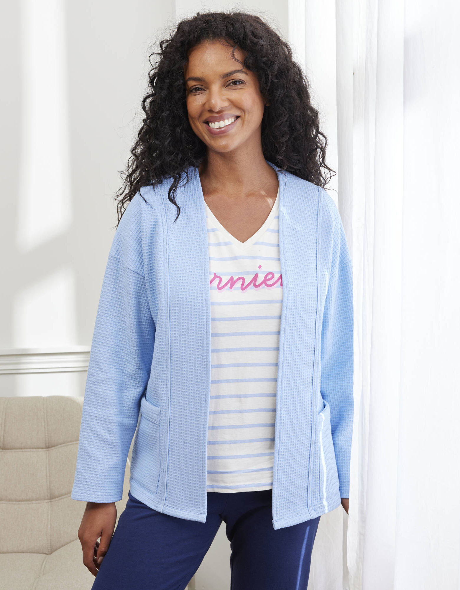 Robe de Chambre Femme - Peignoirs Femme Pas Cher | Blancheporte