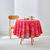 Nappe imprim&eacute; effet chemin de table Nydel&reg;  (fuchsia)