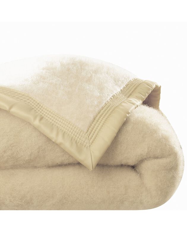 Couverture bicolore laine 500g/m2 (nature)