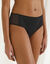 Slip pour fuites urinaires en coton biologique (**) lavable - flux abondant (noir)