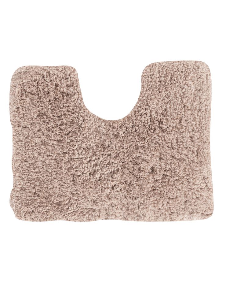 Tapis de bain uni moelleux microfibre (beige) Tapis de bain uni moelleux microfibre (beige)
