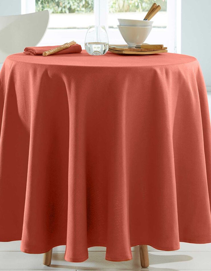 Nappe aspect lin (terracotta)