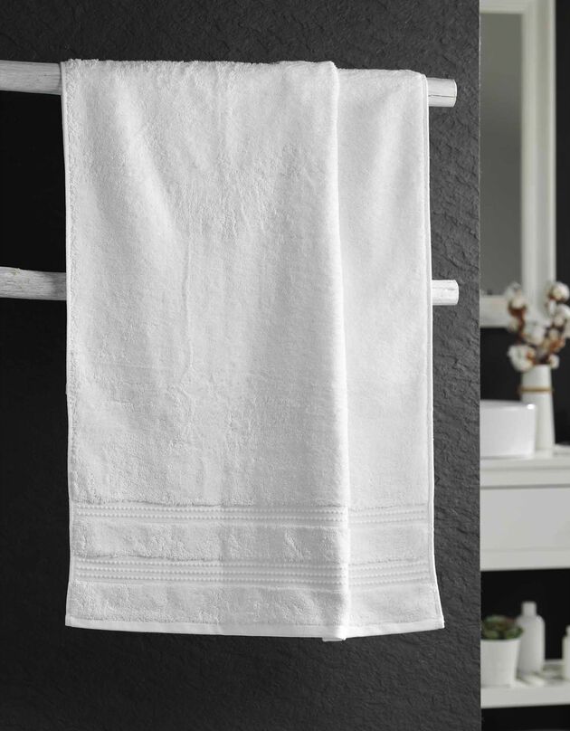 Éponge coton - haute qualité 600g/m2 (blanc)
