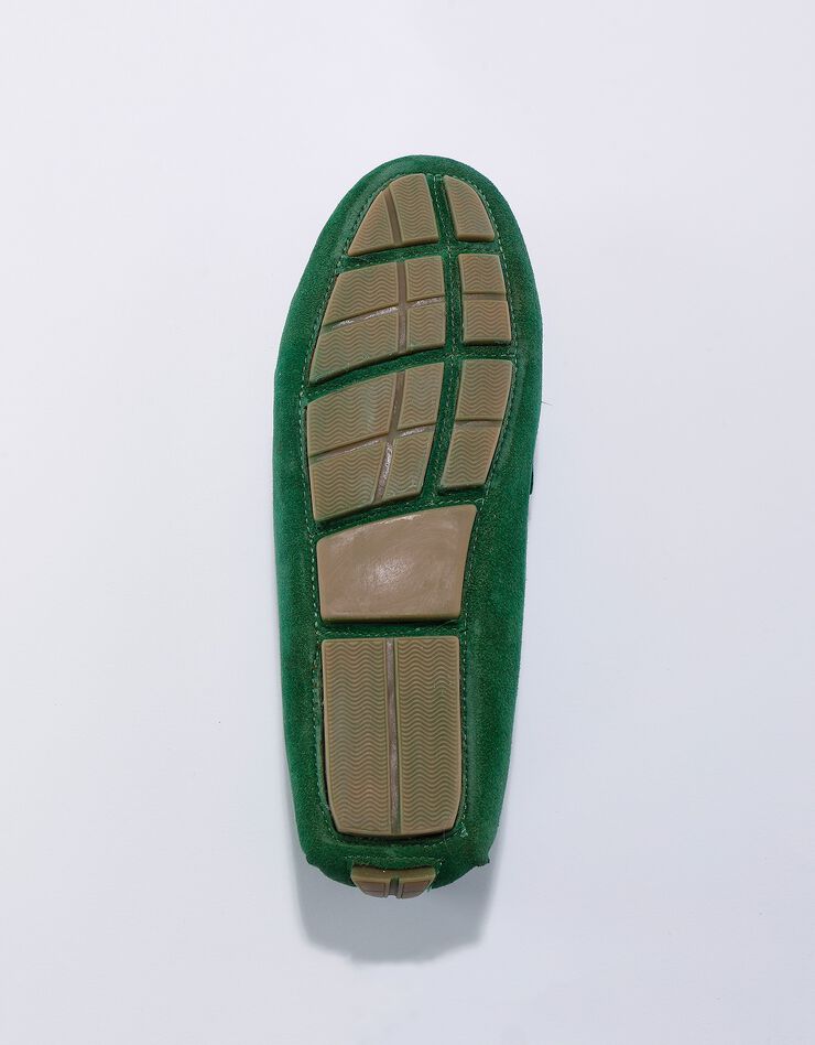 Mocassins en cuir velours (vert) Mocassins en cuir velours (vert)