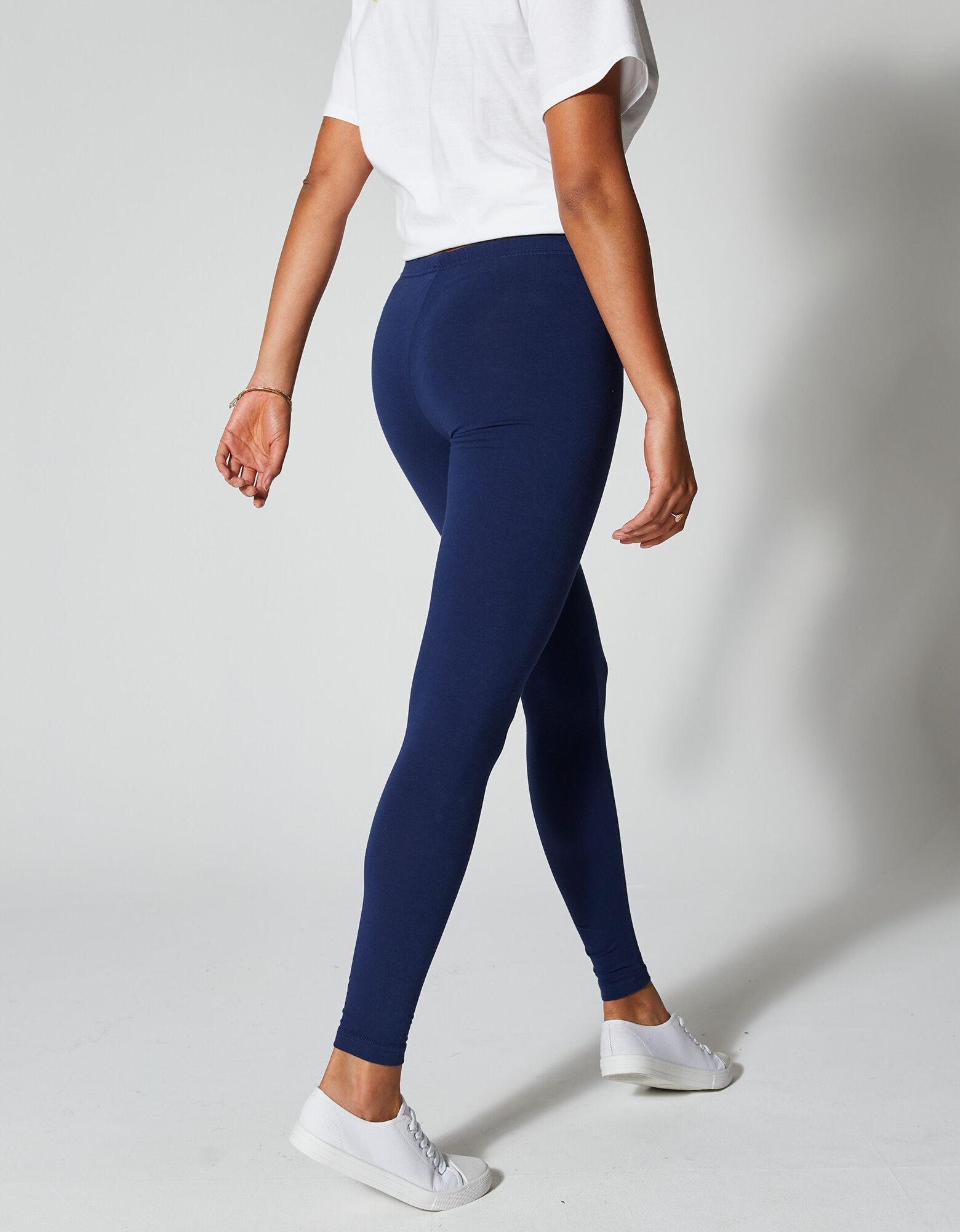 Legging taille élastiquée, marine Blancheporte