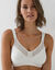 Soutien-gorge grand maintien en coton stretch - sans armatures (ivoire)