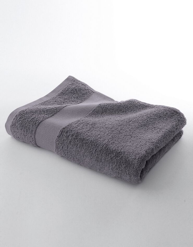 Éponge unie coton modal 500 g/m² (gris)