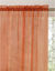 Panneau voile uni finition galon fronceur (terracotta)