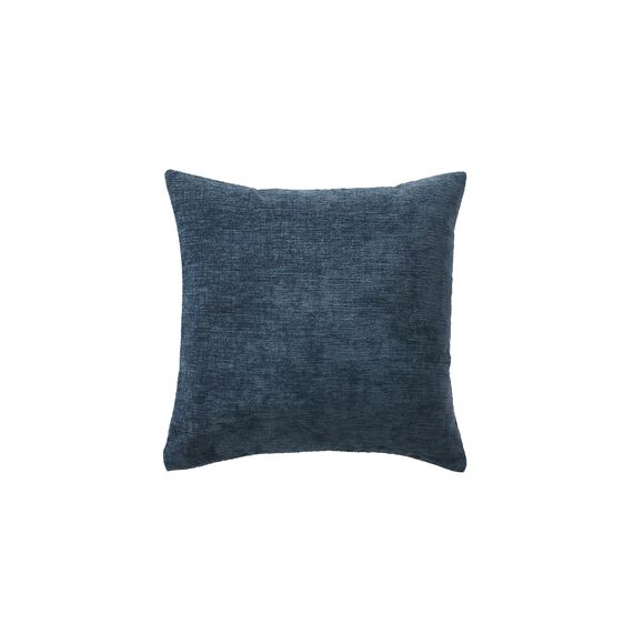 Housse de coussin chenille - lot de 2 (marine)