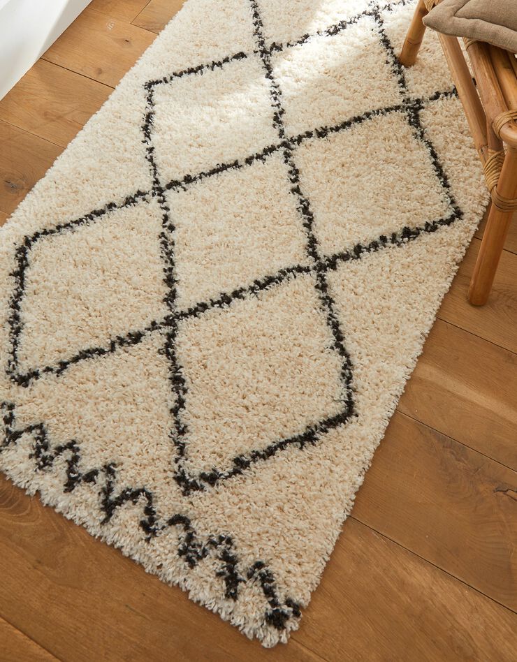 Tapis rectangulaire Saoura beige (beige) Tapis rectangulaire Saoura beige (beige)