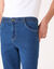 Jean droit taille &eacute;lastiqu&eacute;e - L28 (stone)
