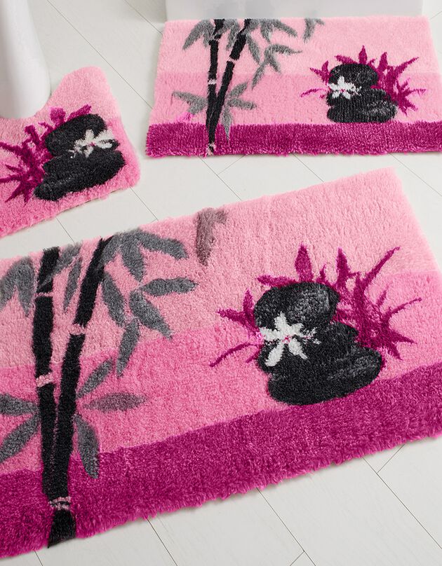 Tapis de bain Zen (violine)