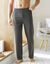 Pantalon pyjama coton uni (anthracite)