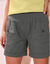 Short droit à revers, lin coton (bronze)
