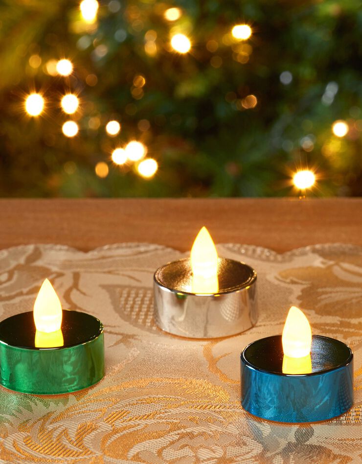 Bougies LED - lot de 5 (multicolore) Bougies LED - lot de 5 (multicolore)
