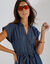 Robe chemisier en jean, manches courtes (stone)
