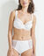 Culotte maxi coton dentelle unie Coria - lot de 2 (blanc)