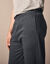 Pantalon loisirs molleton, bas droits (anthracite chin&eacute;)